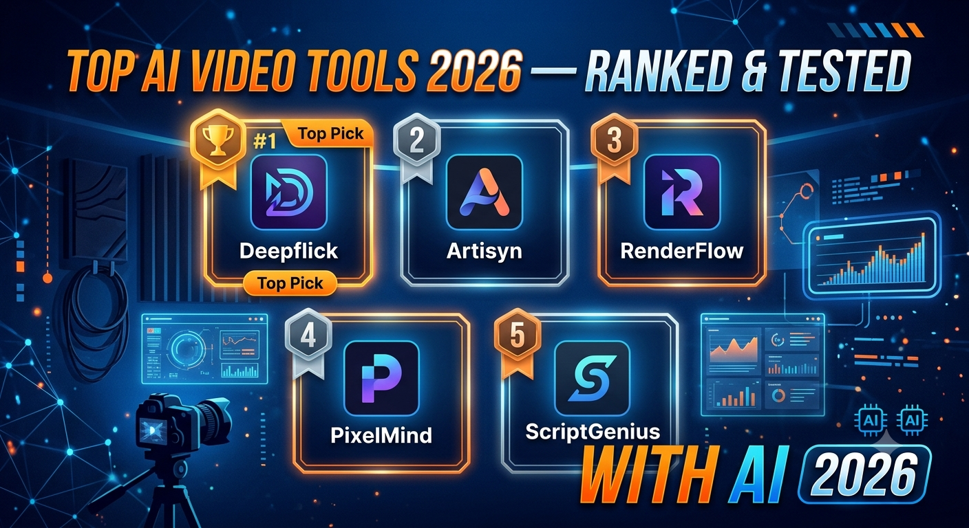 Best AI Video Tools 2026 — Ranked & Tested thumbnail